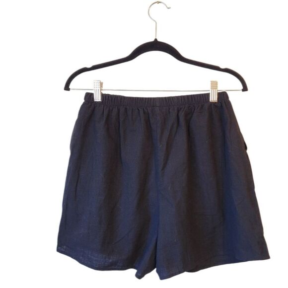 Bronzesnake Women's Black Bonnie Drawstring Shorts Size US M NWT - Picture 2 of 5